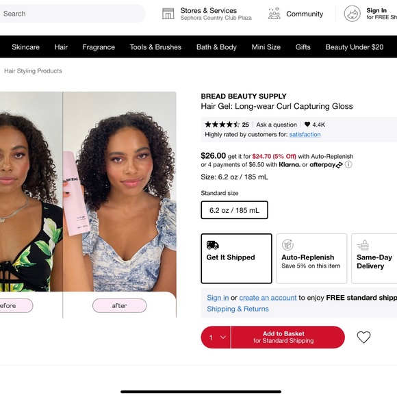 Bread Beauty Supply Brand, Hair Gel Curl Capturing gloss, for textured hair NEW - Picture 11 of 11